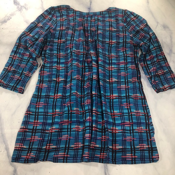 Anthropologie Plenty by Tracy Reese Plaid Blouse - Picture 6 of 8